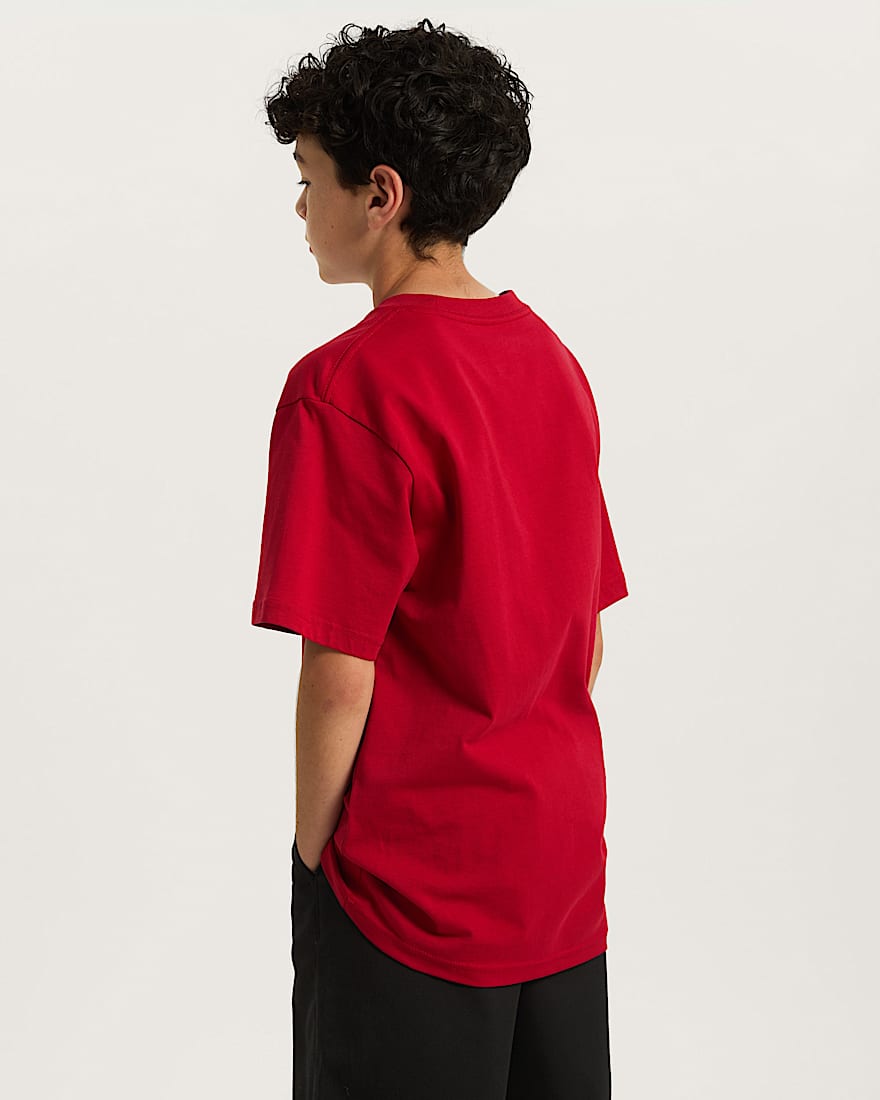 Kinder Salton TShirt 814 Jahre VANS Rot ALT3