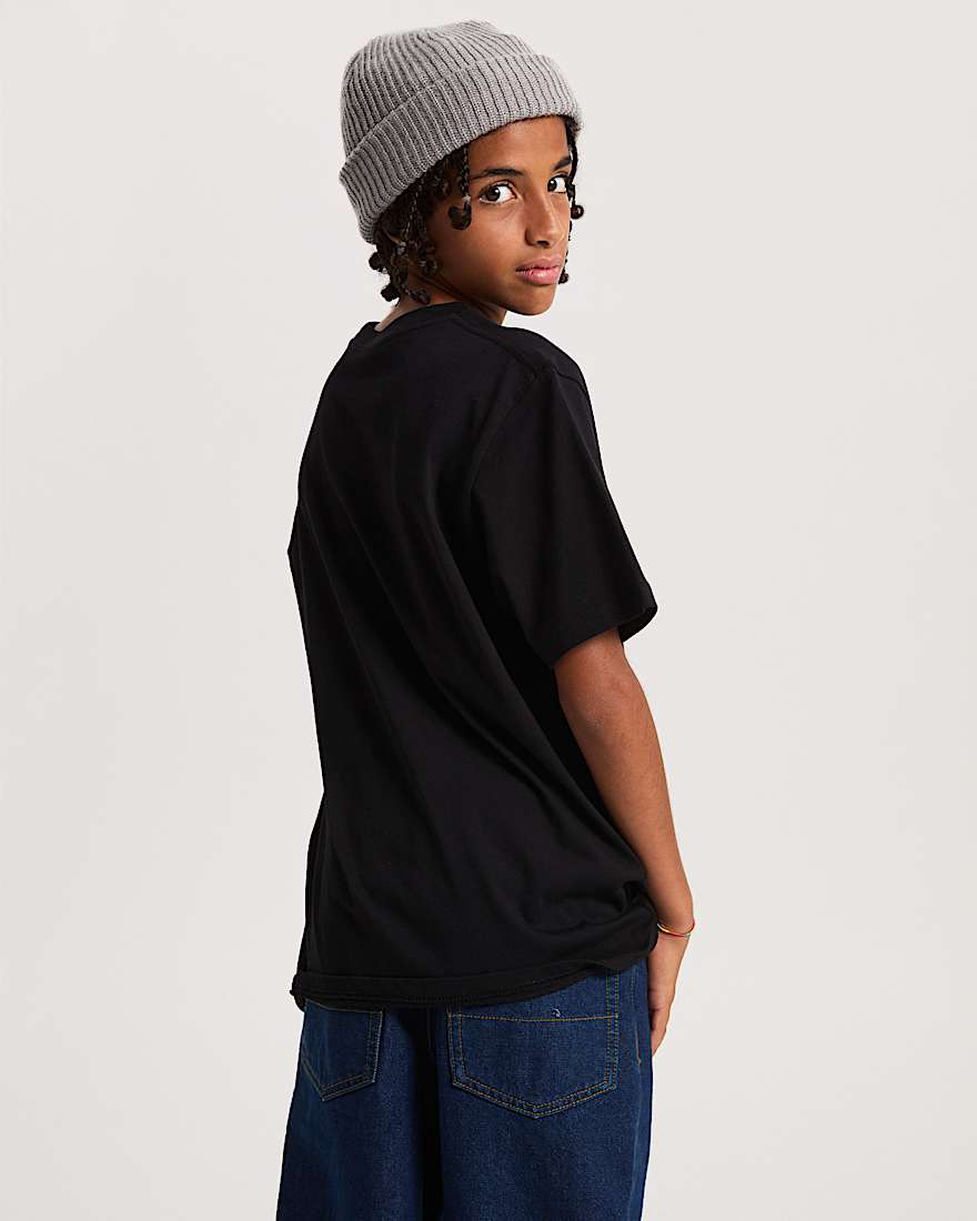 Kinder Salton TShirt 814 Jahre VANS Schwarz ALT3