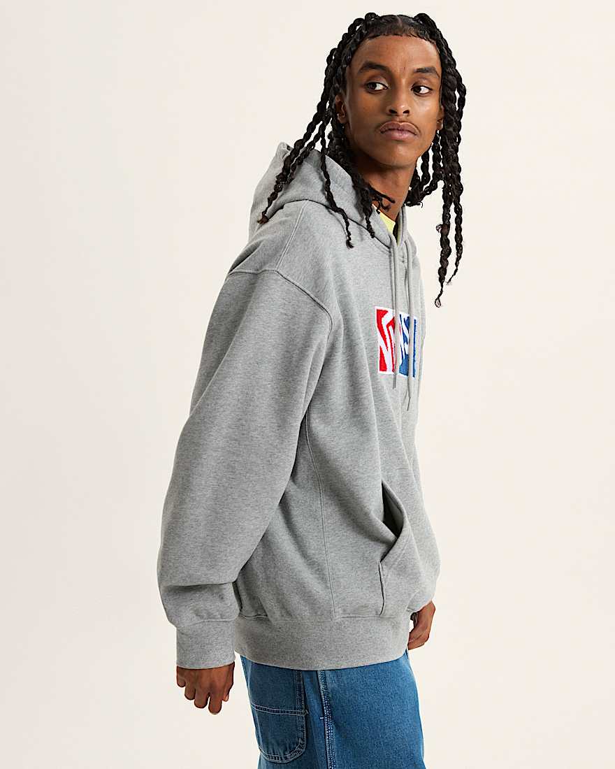 2Farbiger Hoodie mit Rundhalsausschnitt VANS Grau ALT4