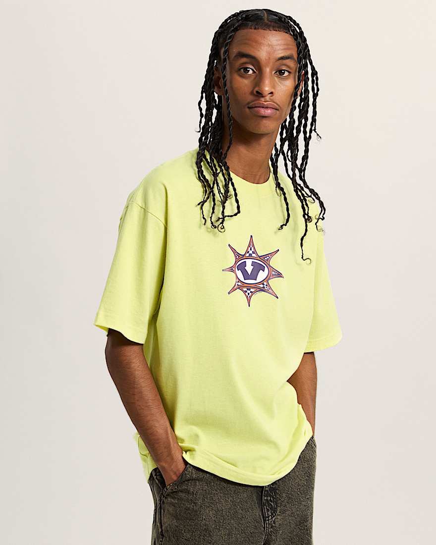 Star Checker TShirt VANS Gelb ALT2