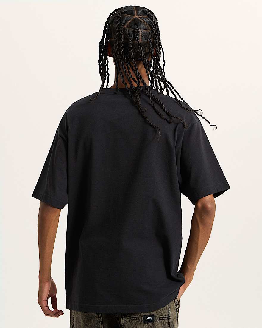 Star Checker TShirt VANS Schwarz ALT3