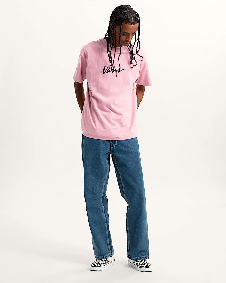 Original Script TShirt VANS Schwarz ALT4