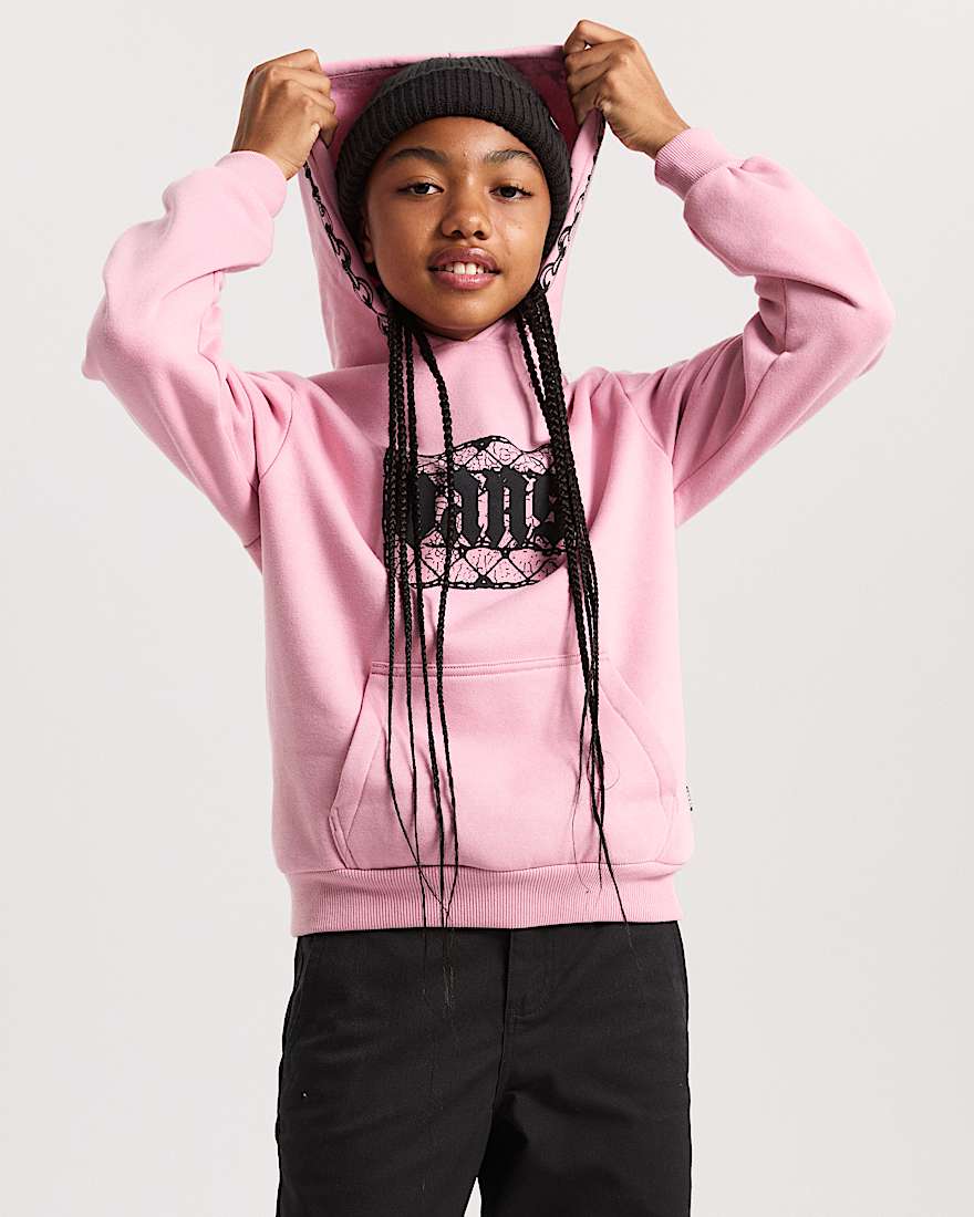 Kleine Kinder The Chain Hoodie VANS Rosa ALT2