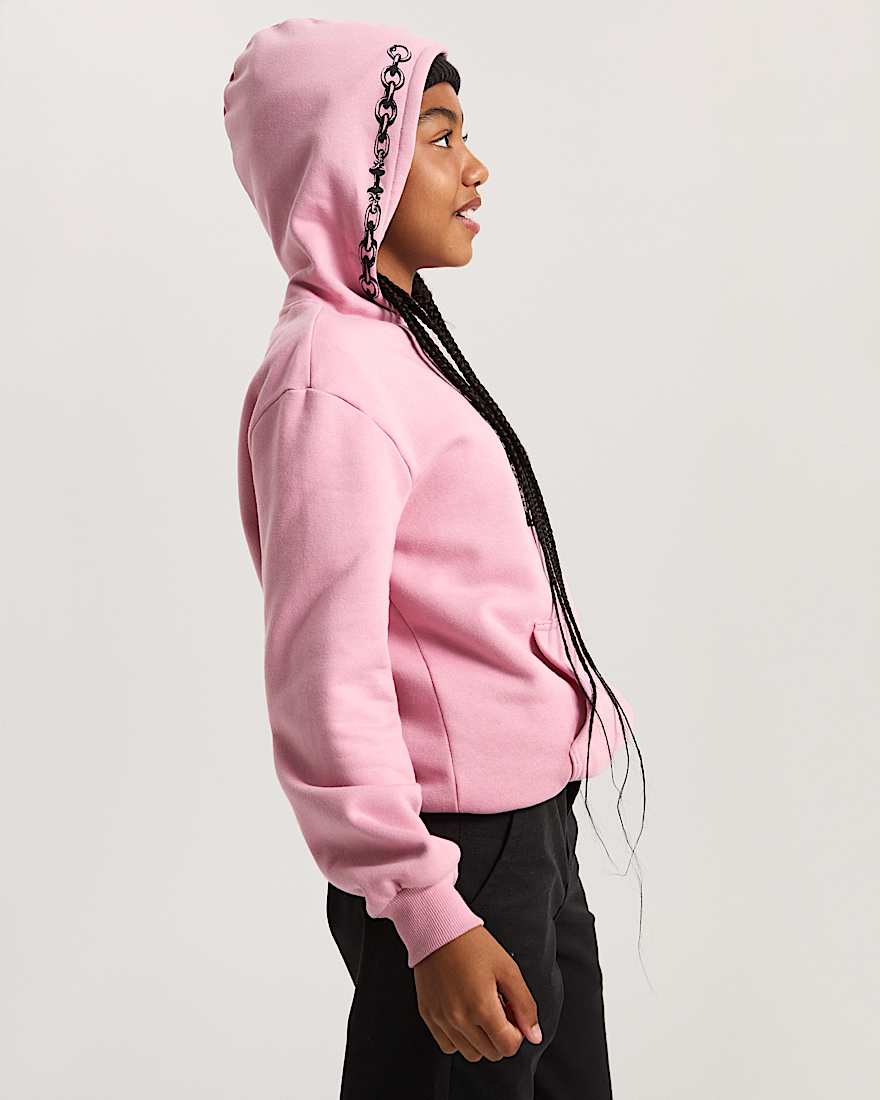 Kleine Kinder The Chain Hoodie VANS Rosa ALT3
