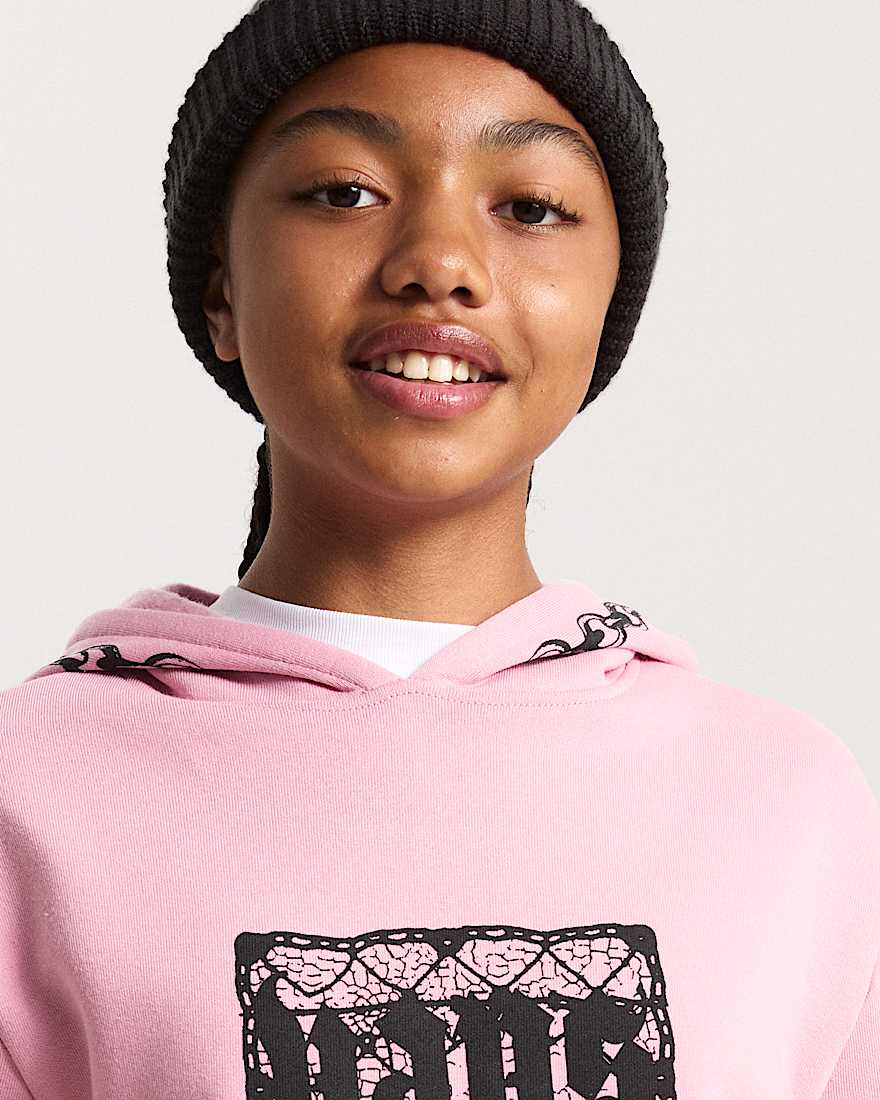 Kleine Kinder The Chain Hoodie VANS Rosa ALT5
