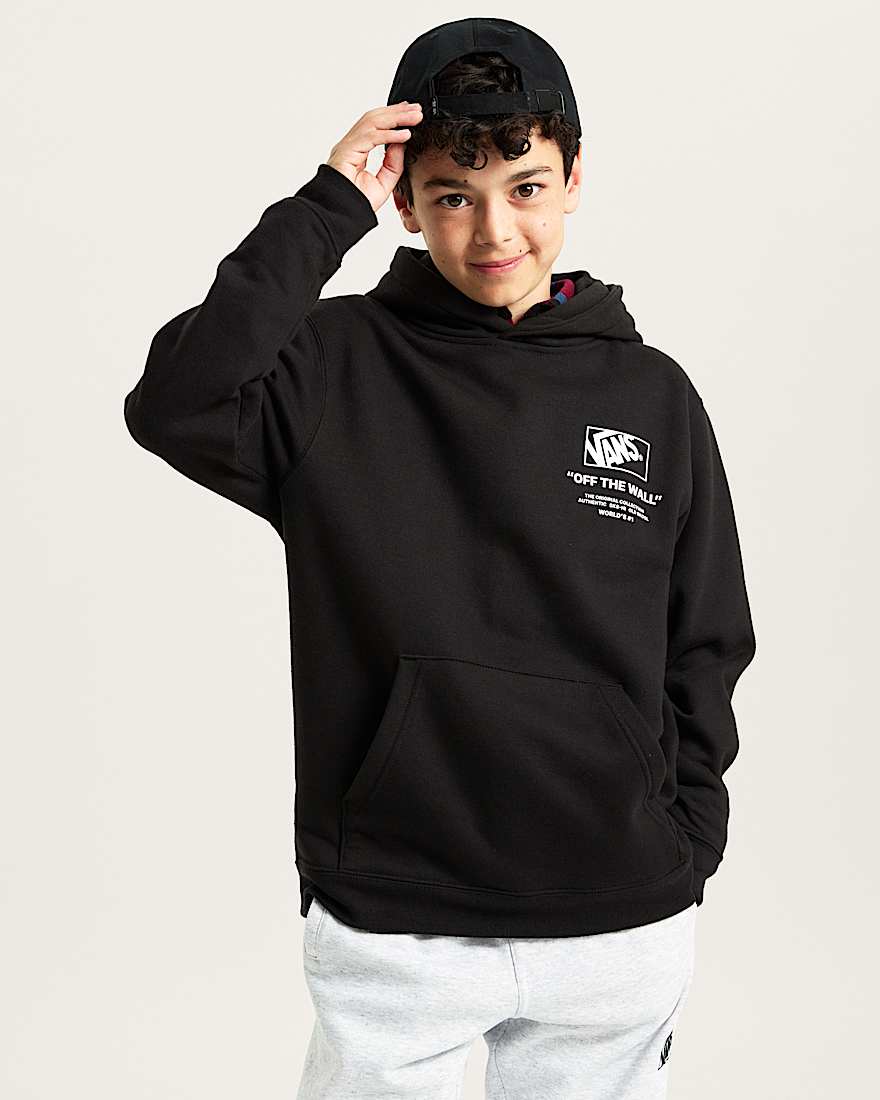 Kinder Stockpile Hoodie 814 Jahre VANS Schwarz ALT2