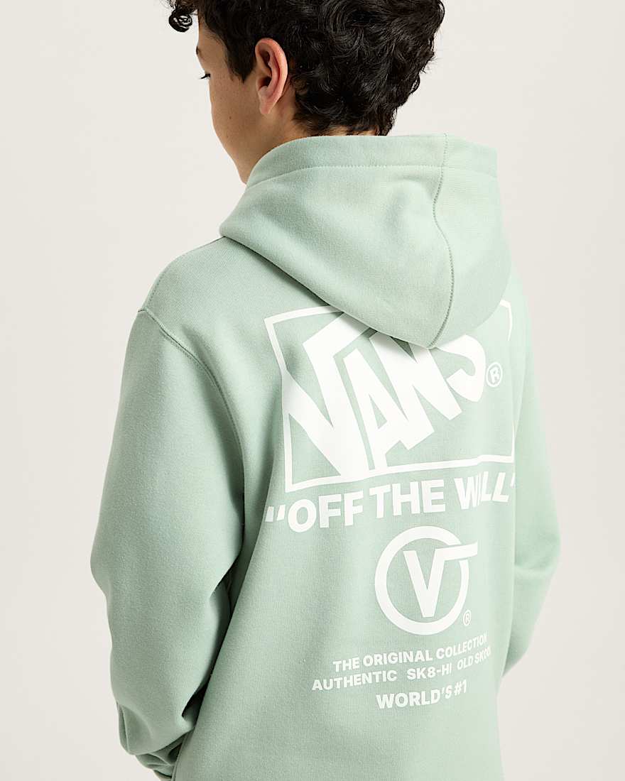 Kinder Stockpile Hoodie 814 Jahre VANS Blau ALT6