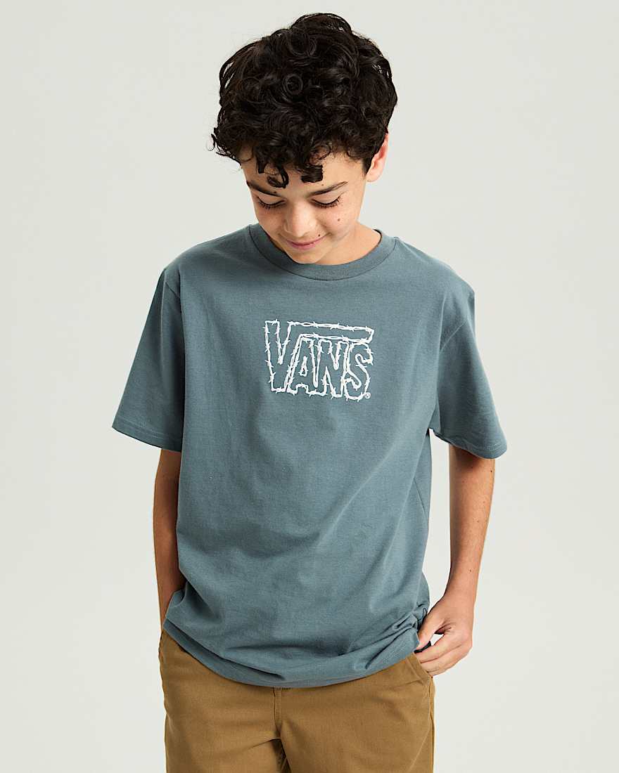 Kinder Cactus Wire TShirt 814 Jahre VANS Grau ALT2