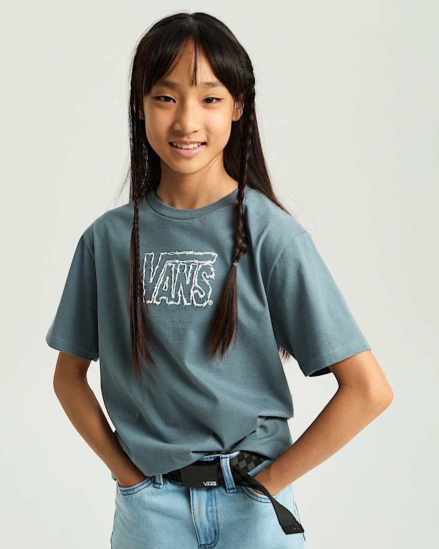 Kinder Cactus Wire TShirt 814 Jahre VANS Grau ALT6