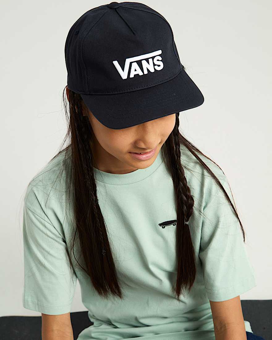 Kinder Drop V Logo Mtze VANS Blau ALT3