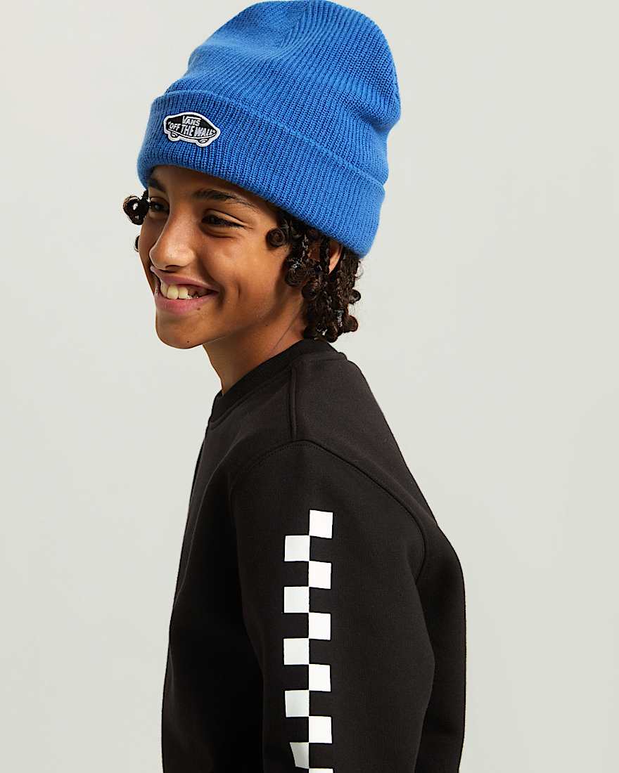 Kinder Vans Classic Beanie mit Umschlag VANS Blau ALT3