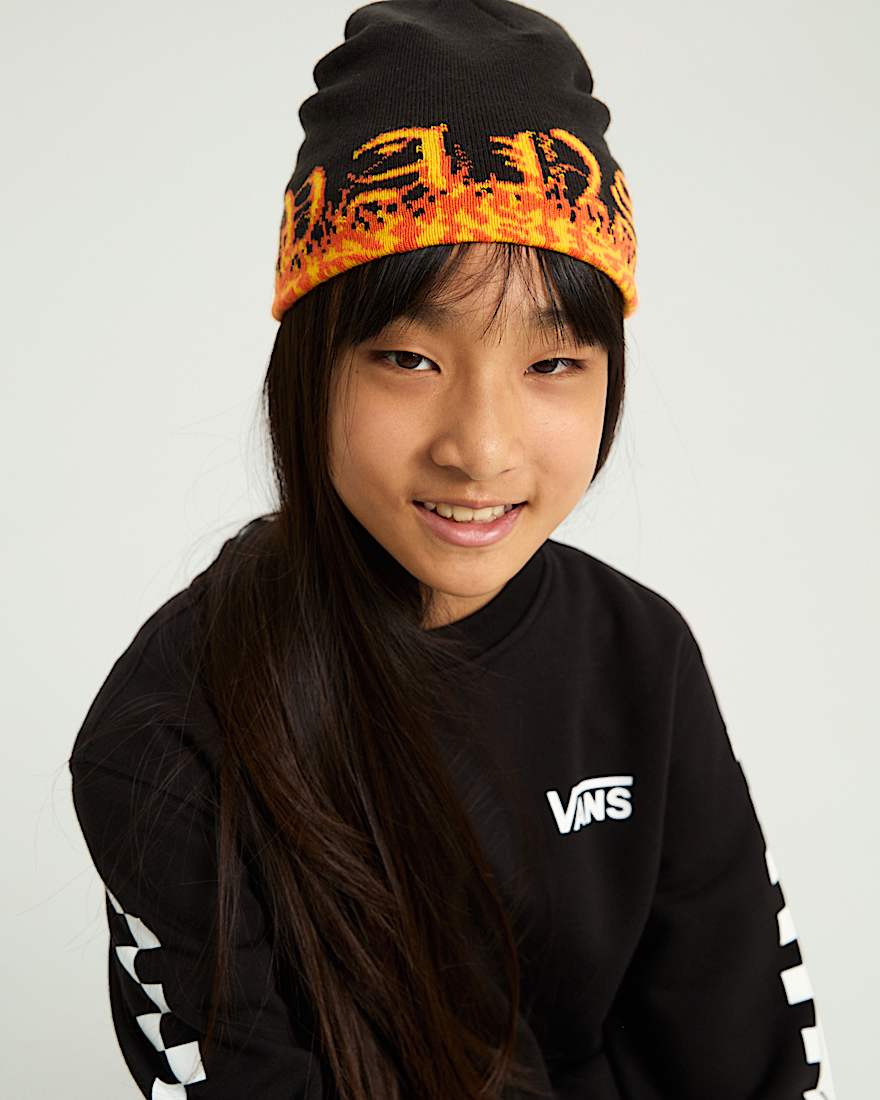 Kinder Hovley Beanie VANS Schwarz ALT3
