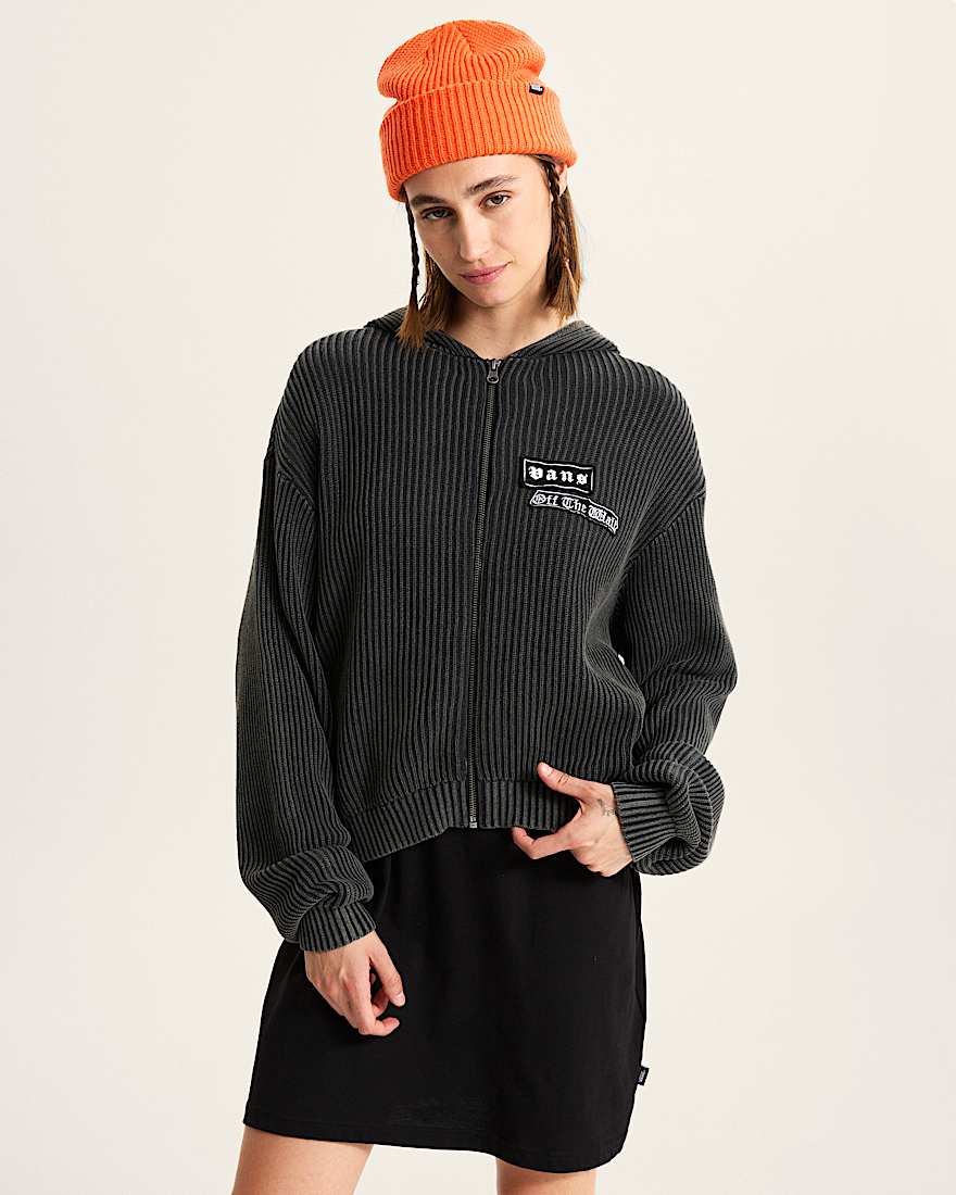 Ximeno Hoodie mit Reiverschluss VANS Schwarz ALT2