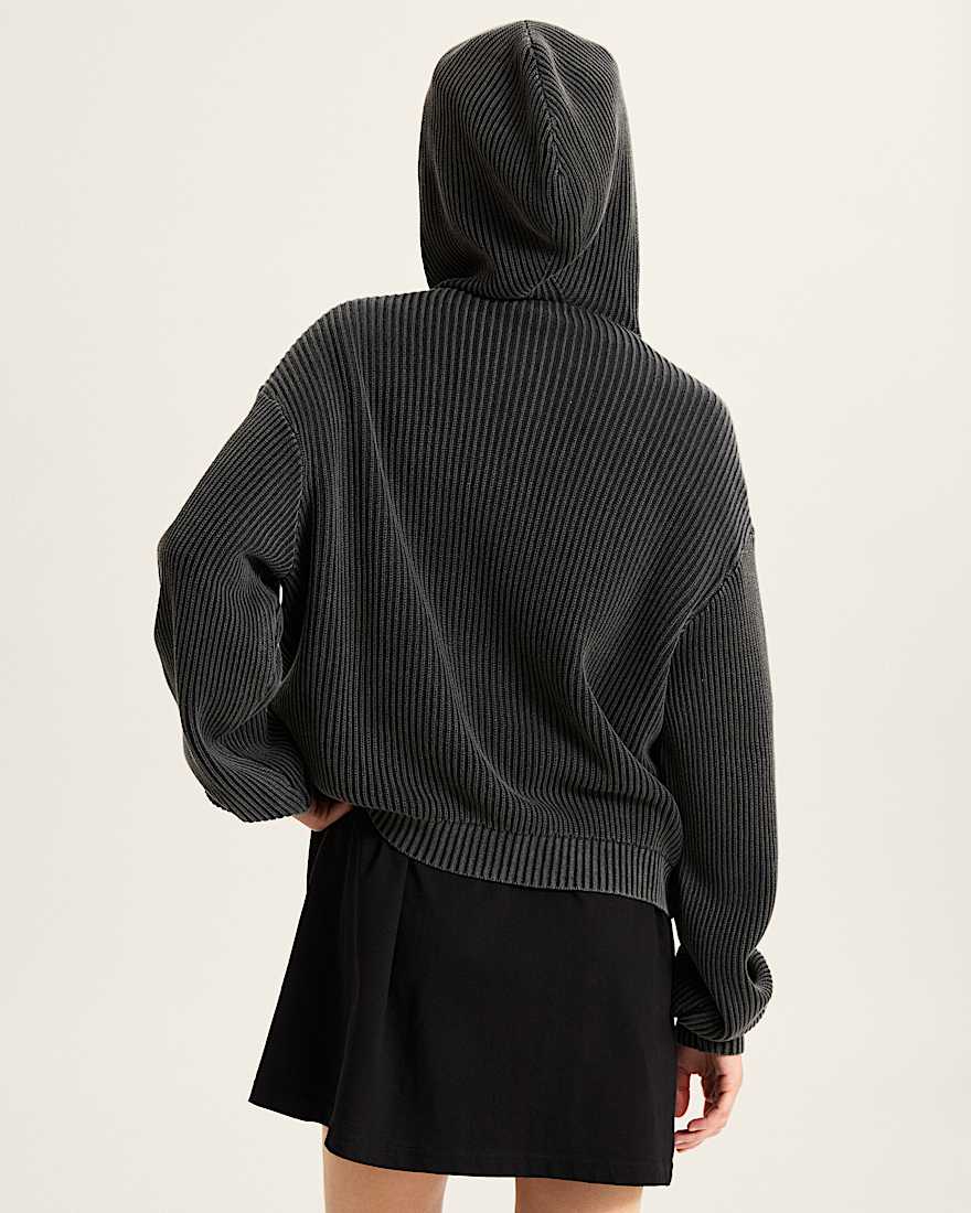 Ximeno Hoodie mit Reiverschluss VANS Schwarz ALT3