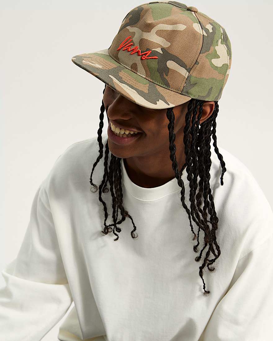 Classic Script Snapback Cap VANS Braun ALT3