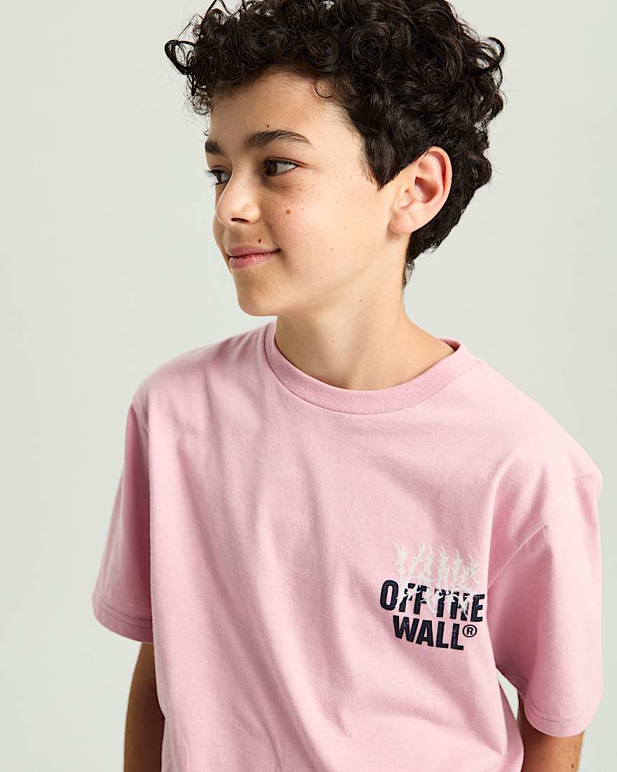 Kinder Metal Wall TShirt 814 Jahre VANS Rosa ALT5