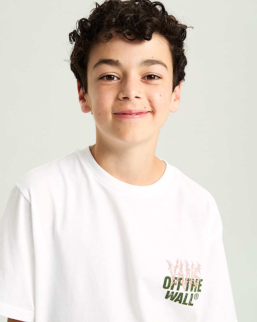 Kinder Metal Wall TShirt 814 Jahre VANS Wei ALT5