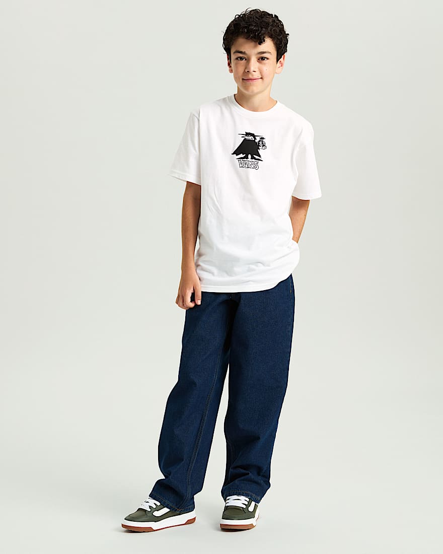 T-shirt manga curta Classified para criança