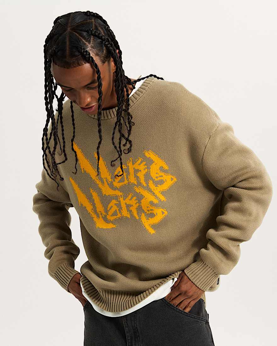 Raw Instinct Sweatshirt VANS Braun ALT2