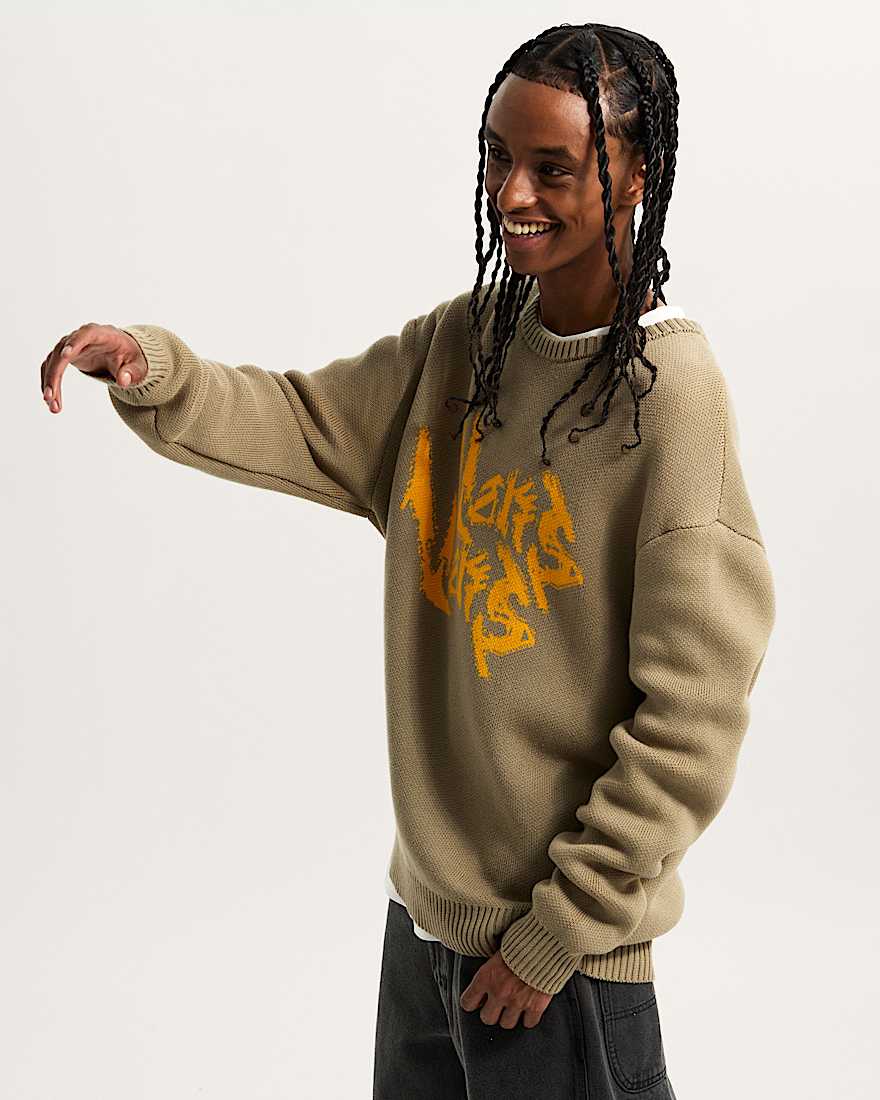 Raw Instinct Sweatshirt VANS Braun ALT4