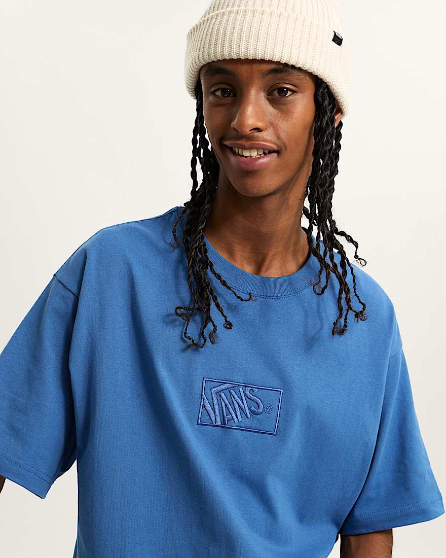 Blocked Box TShirt VANS Blau ALT5