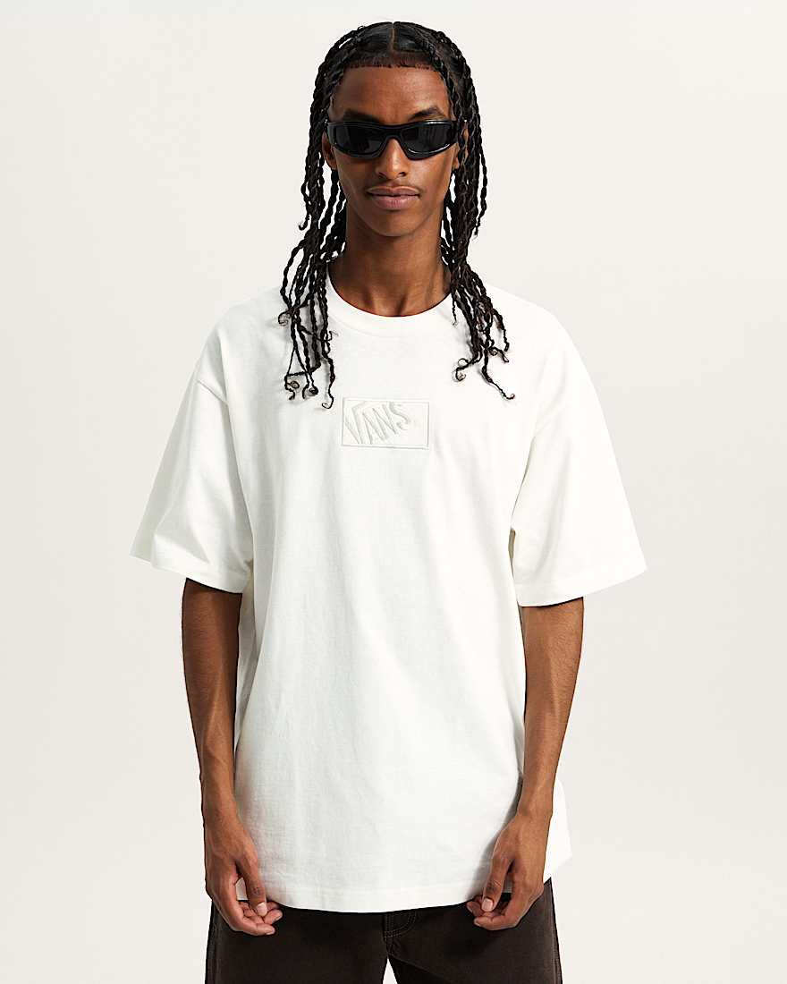 Blocked Box Lockeres TShirt VANS Wei ALT2