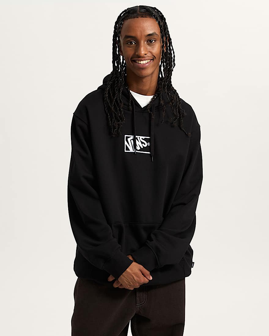 Blocked Box Pullover Hoodie