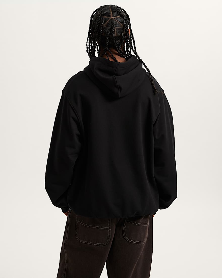 Blocked Box Pullover Hoodie