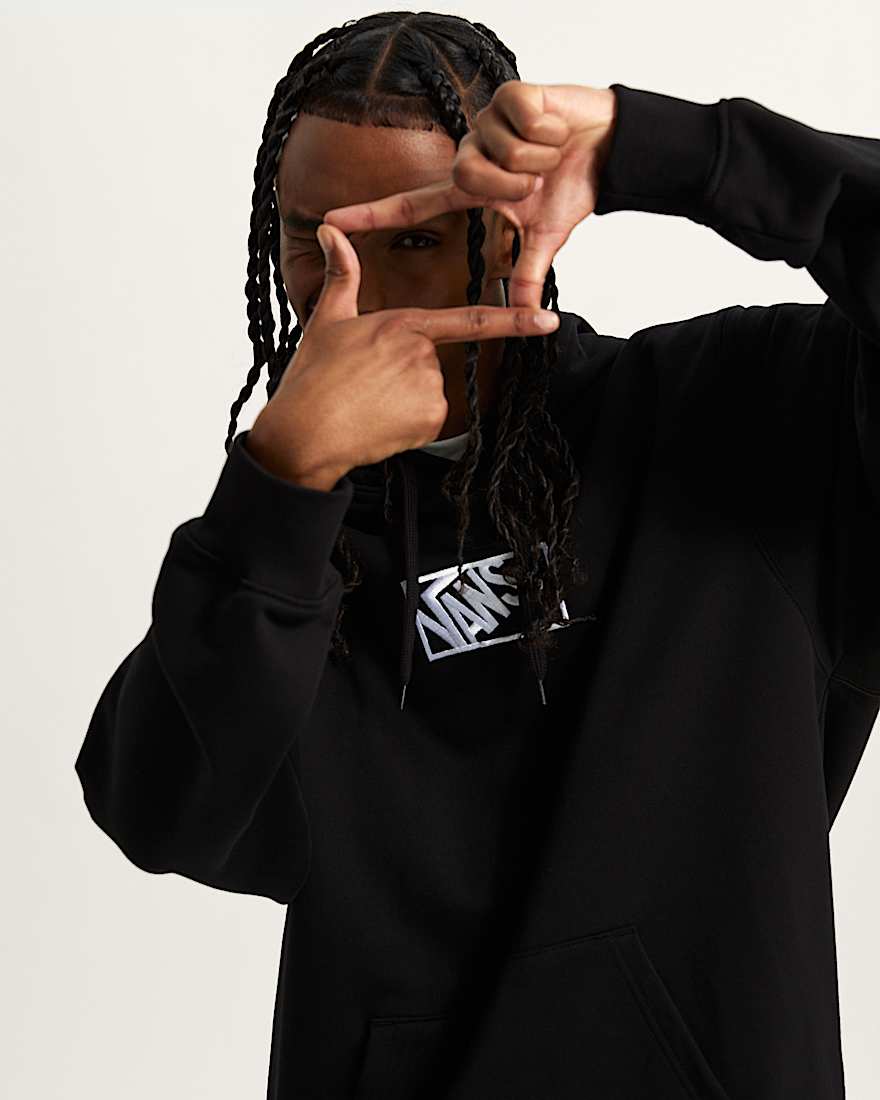 Blocked Box Pullover Hoodie