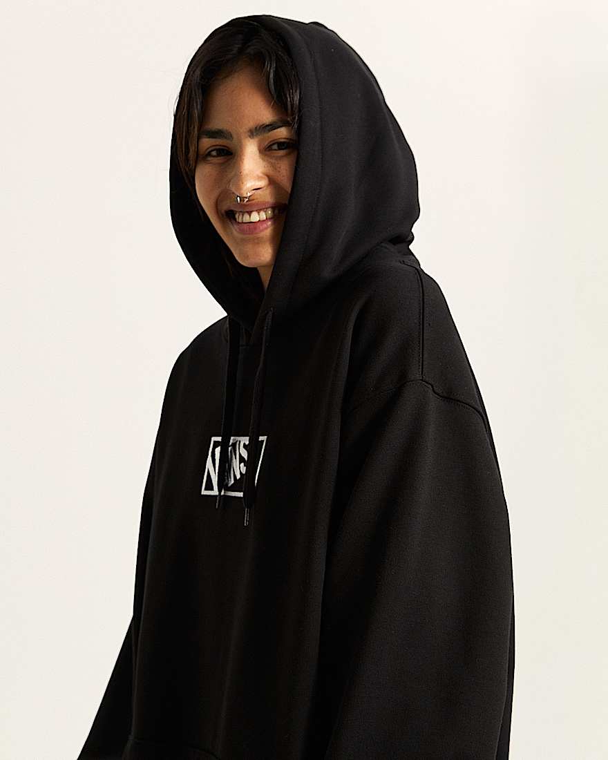 Blocked Box Pullover Hoodie
