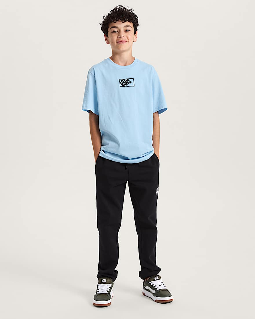 Kinder Blocked Box TShirt 814 Jahre VANS Blau ALT4