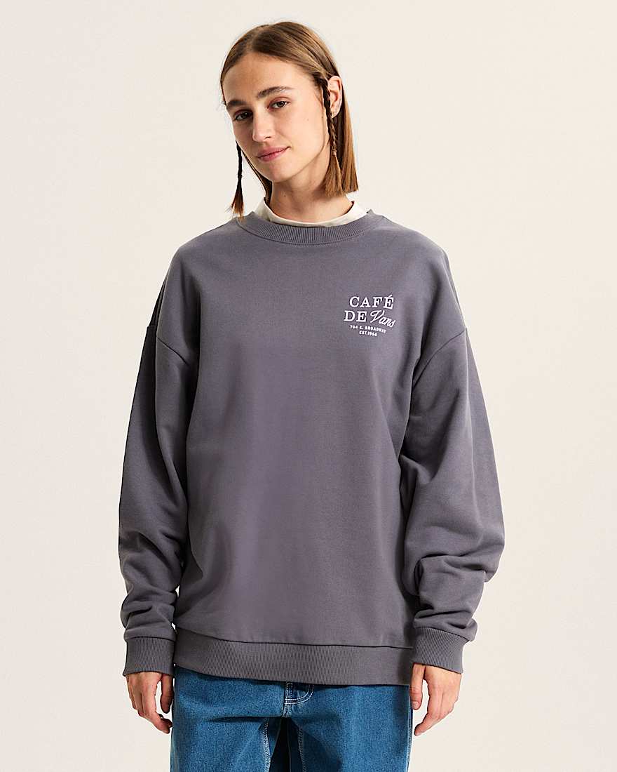 Bluza Café Vans Oversized Crew