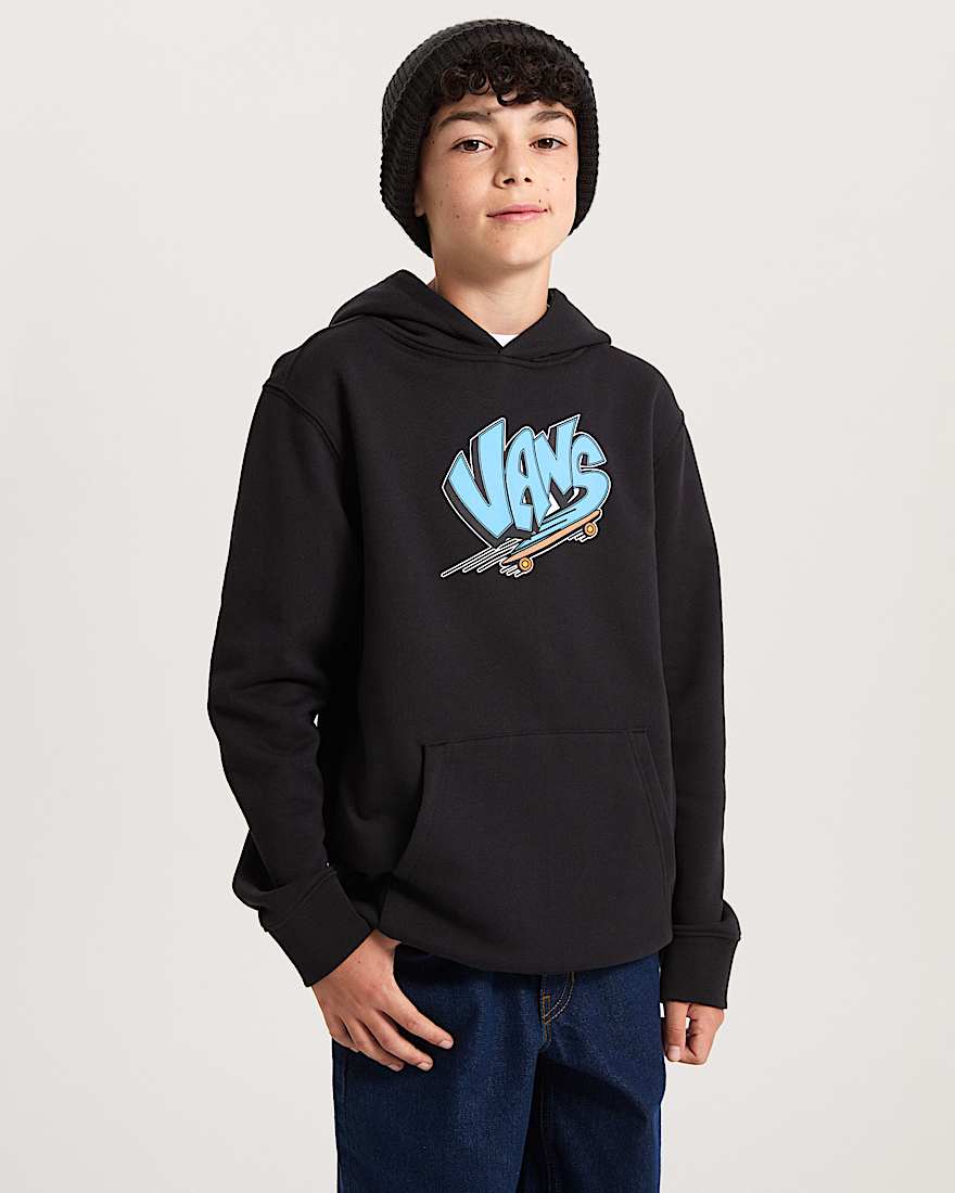 Kinder Vans Sk8 Hoodie 814 Jahre VANS Schwarz ALT2