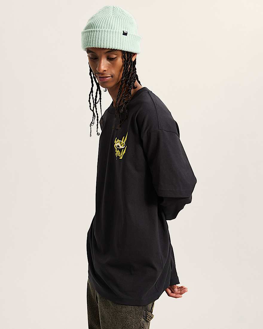 For Nothing Twofer TShirt VANS Schwarz ALT4