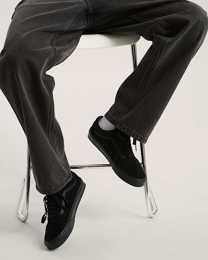 Suede Old Skool Schuhe VANS Schwarz ALT6