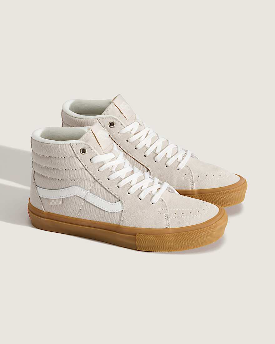 Skate Sk8Hi Schuhe VANS Grau ALT1