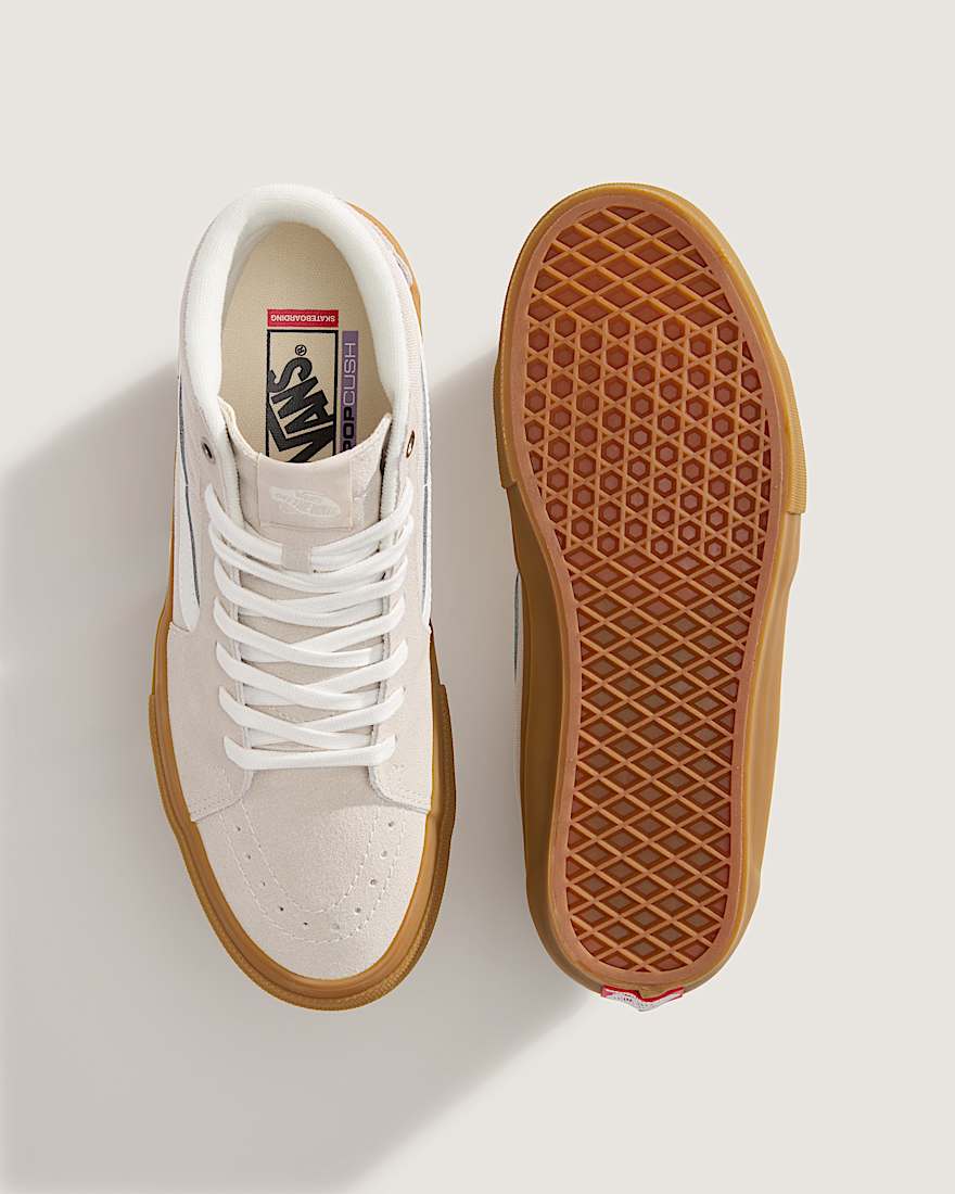 Skate Sk8Hi Schuhe VANS Grau ALT2