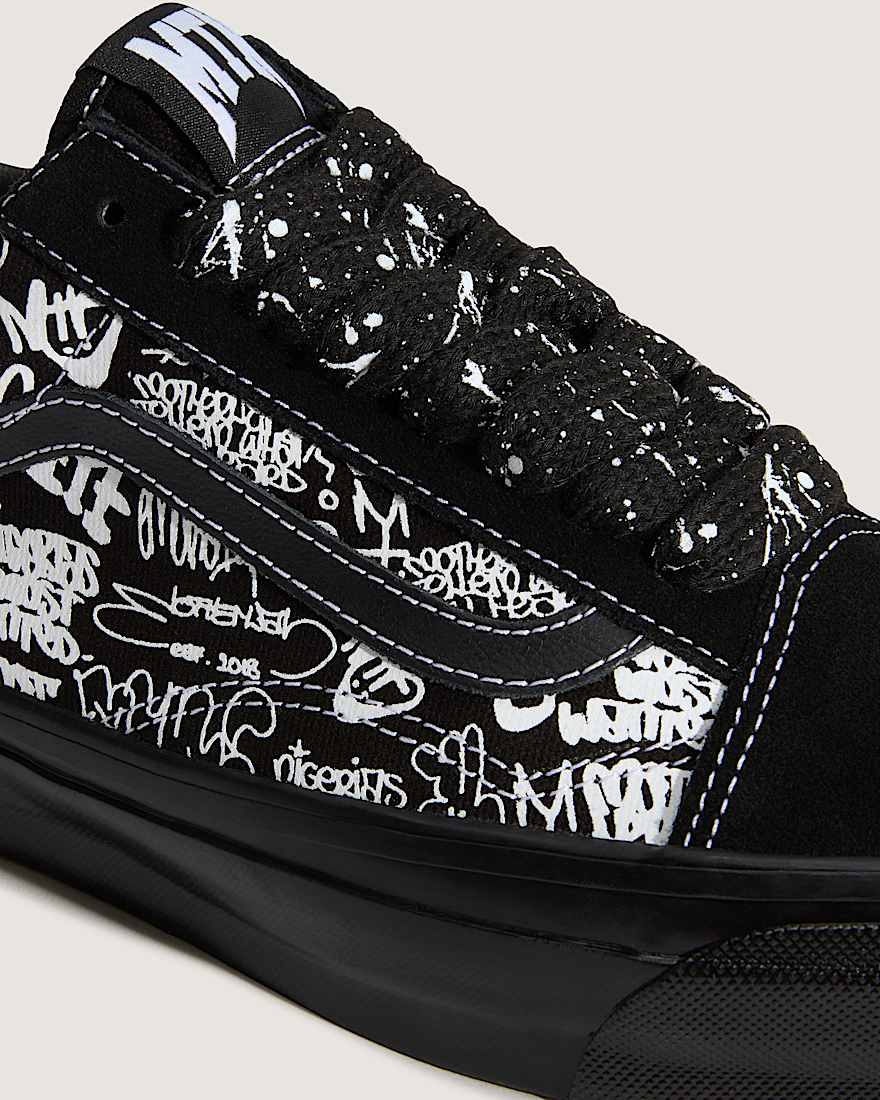 OTW x Motherlan Premium Old Skool VANS Schwarz ALT6