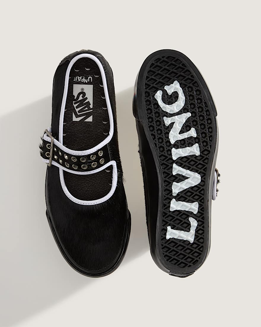 Premium Mary Jane Schuhe VANS Schwarz ALT2
