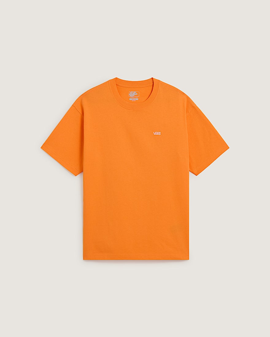 Left Chest Loose Fit Short Sleeve TShirt VANS Orange HERO