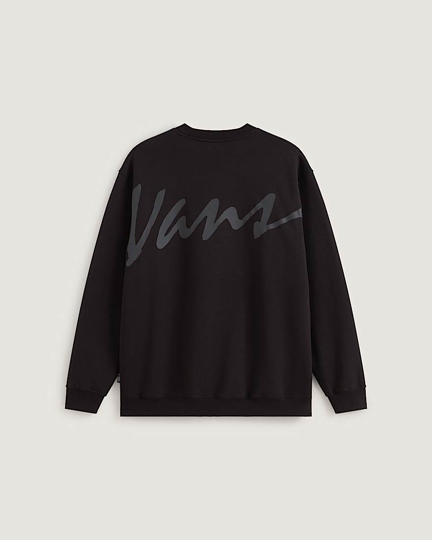Scripted Vans Crew Sweatshirt VANS Schwarz ALT1