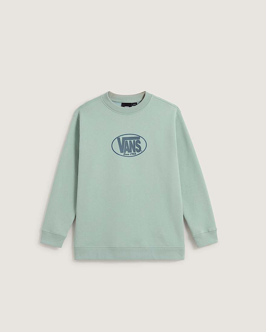 Kinder Classic Oval Crew Sweatshirt 814 Jahre VANS Blau HERO