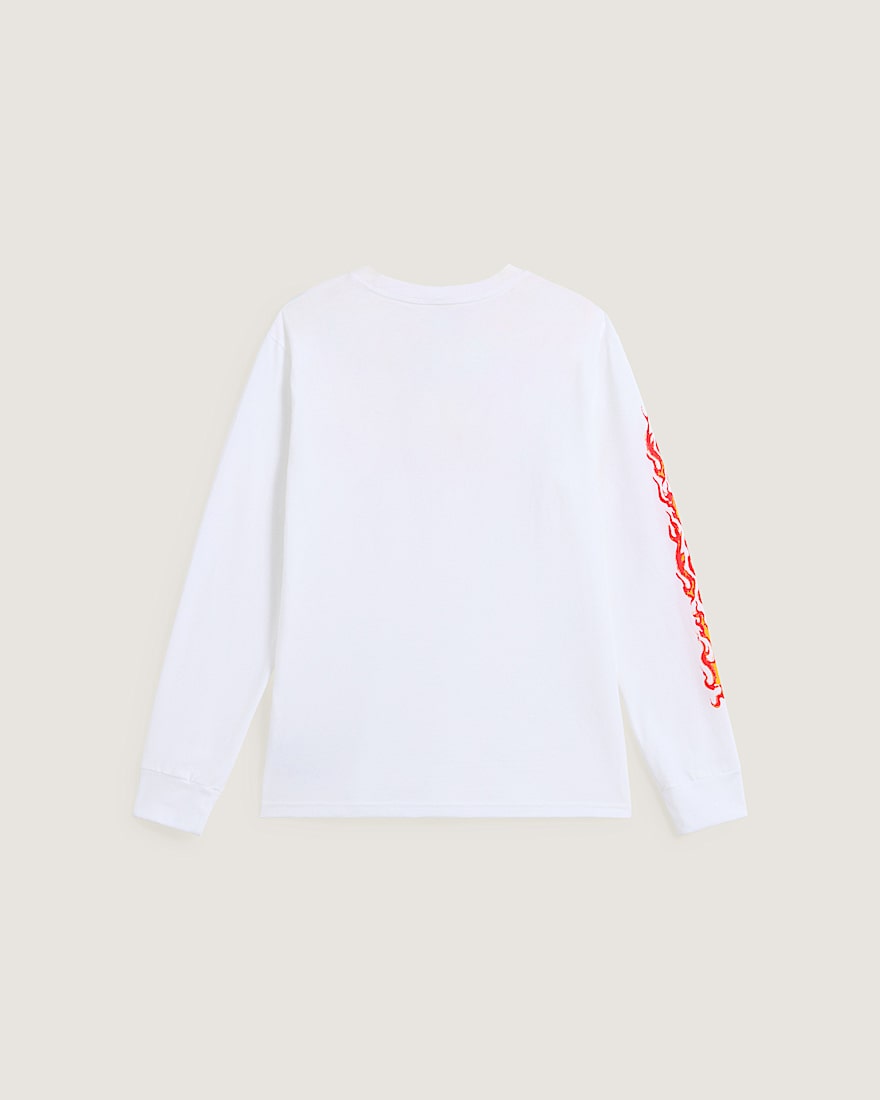 Kinder Vans Inferno TShirt 814 Jahre VANS Wei ALT1