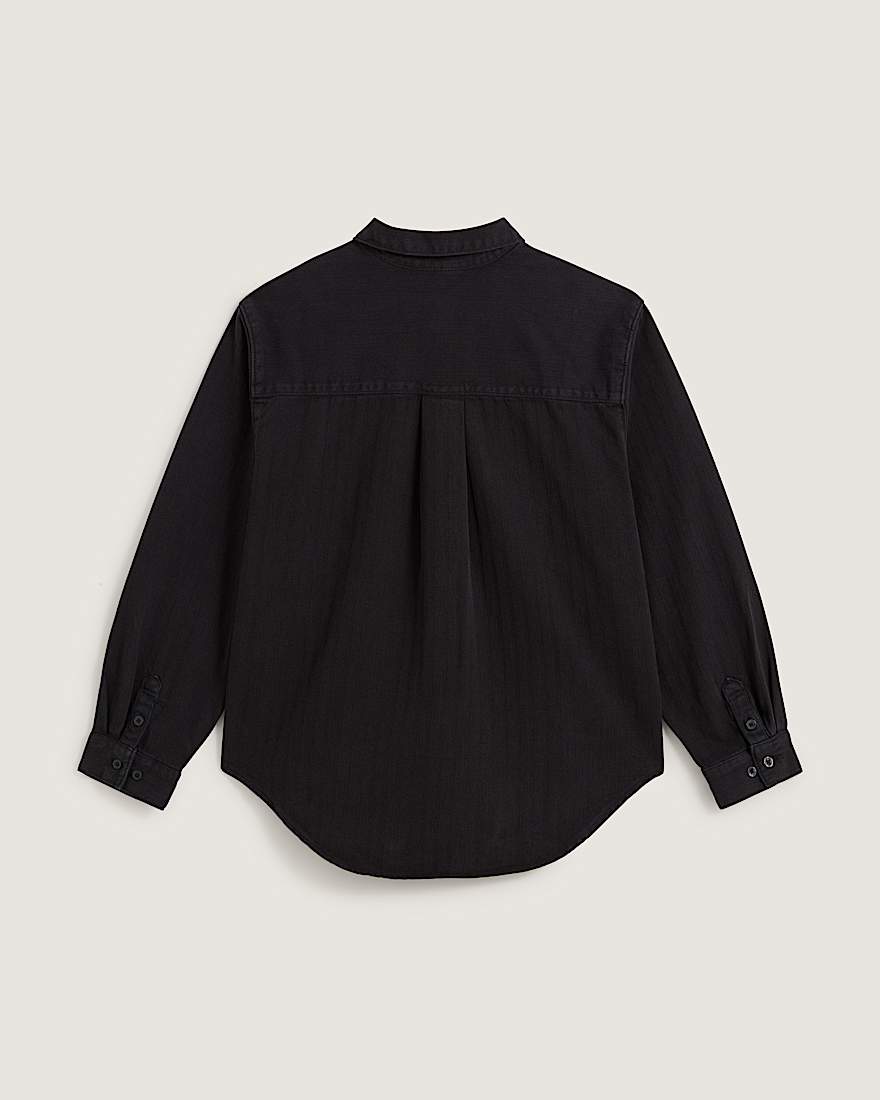 Gillian Overdyed Hemd VANS Schwarz ALT1