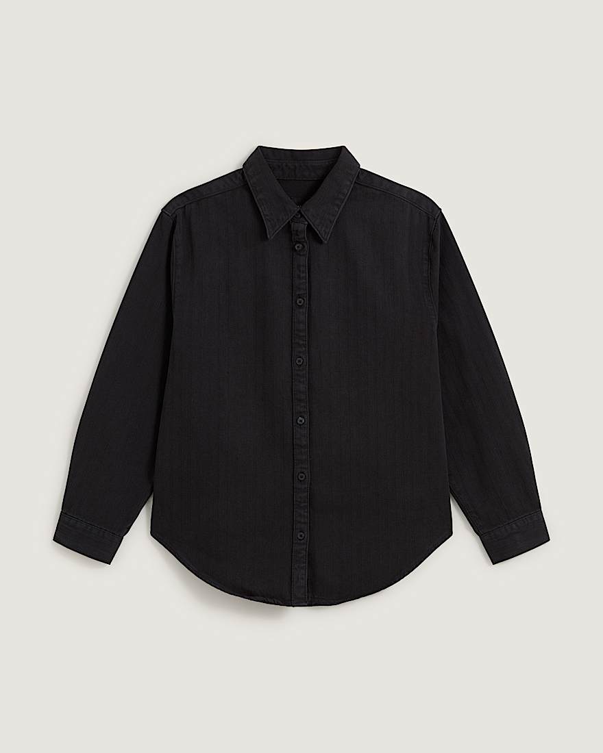 Gillian Overdyed Hemd VANS Schwarz HERO