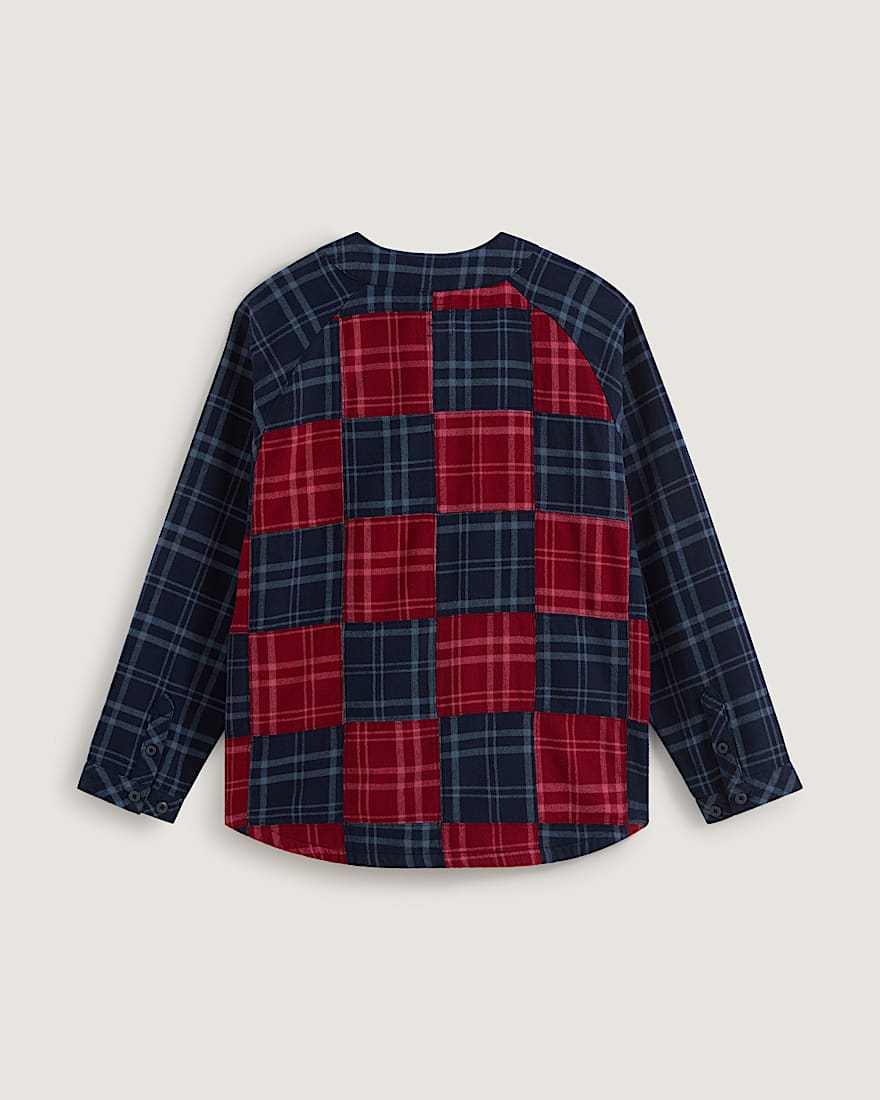 OTW Blocked Flanellhemd VANS Blau ALT1