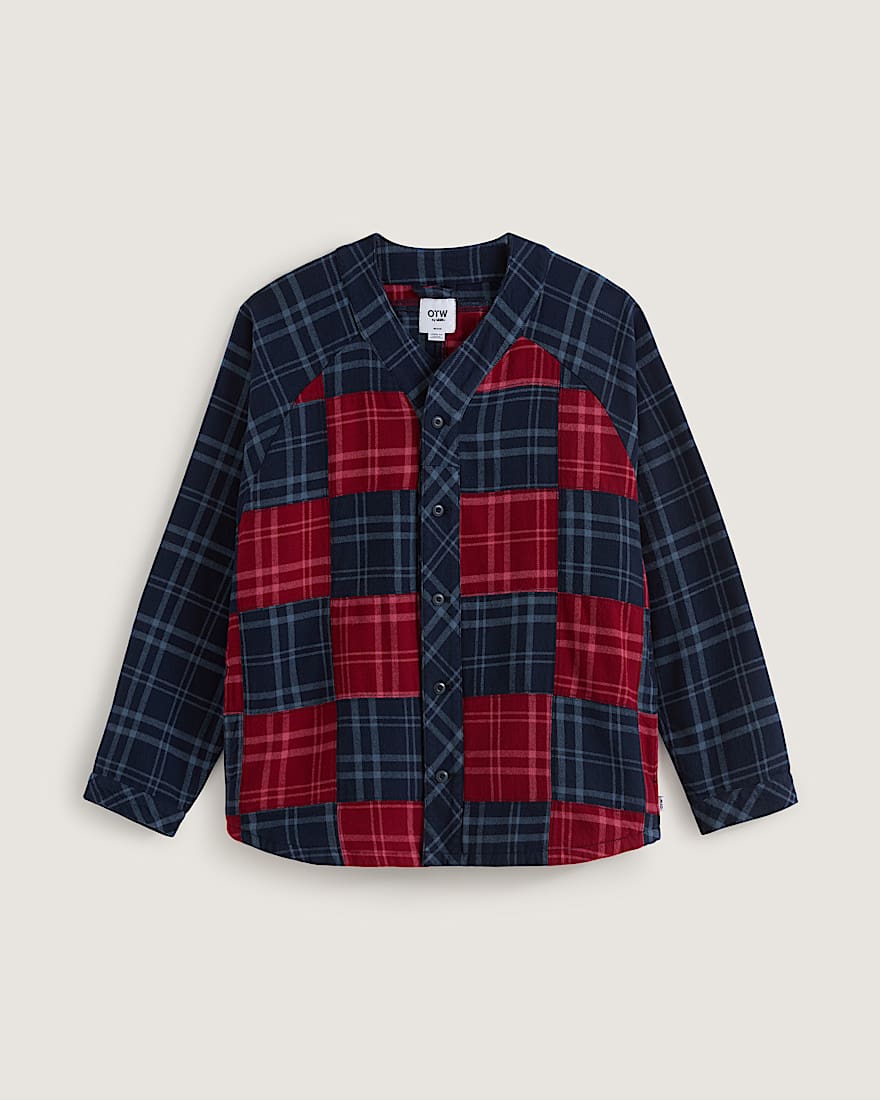 OTW Blocked Flannel Shirt - 1