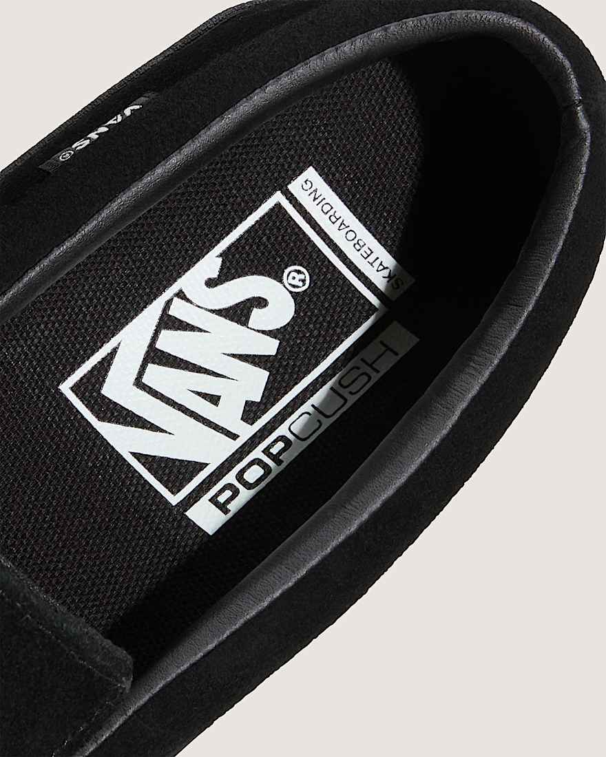 Skate Loafer Schuhe VANS Schwarz ALT6