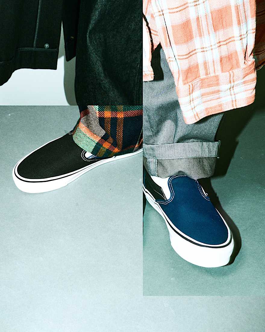 OTW by Vans X Engineered Garments Classic SlipOn 98 VANS SchwarzBlau ALT1