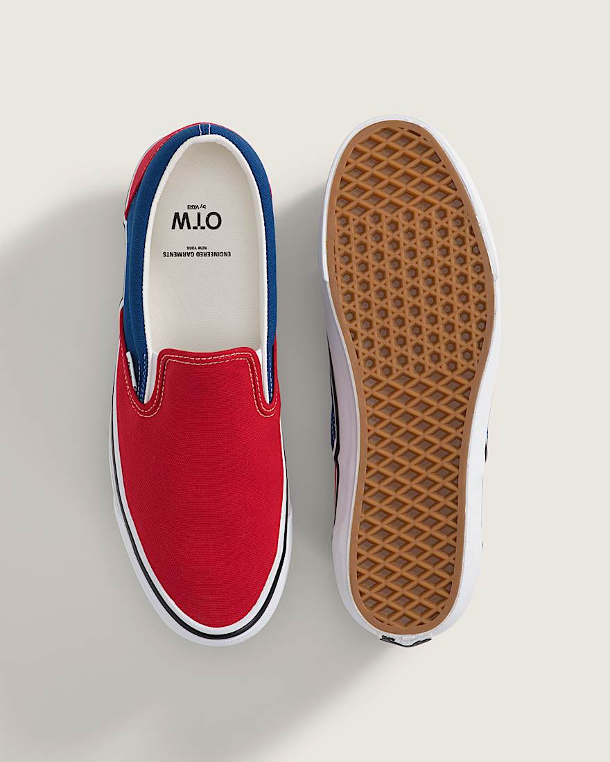 OTW by Vans X Engineered Garments Classic SlipOn 98 VANS Rot ALT3